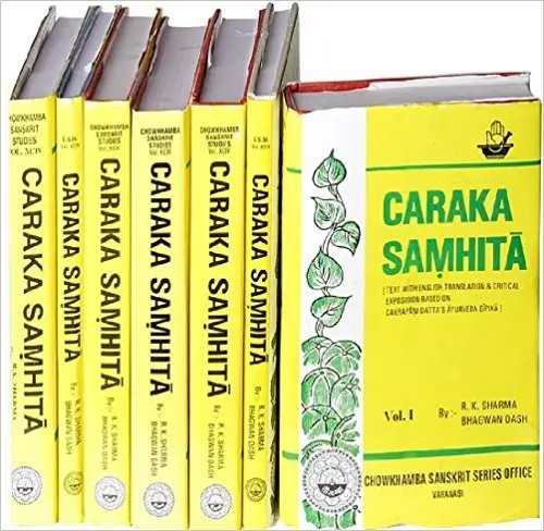 Caraka Samhita: Text With English Translation & Critical Exposition Based on Cakrapani Datta's Ayurveda Dipika (7 Volume Set)(HB)