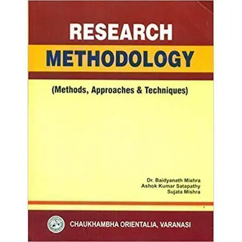 [CoJa-281] Research Methodology (Methods, Approaches & Techniques) Vol.- I-II