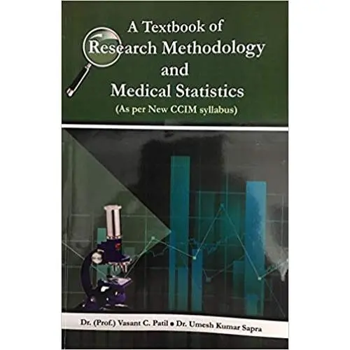 [PCAS128] A Textbook of Research Methodology & Medical Statistics (As per new CCIM syllabus)