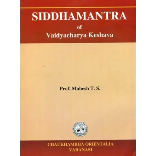 [coja-309] Siddhamantra Of Vaidyacharya Keshava